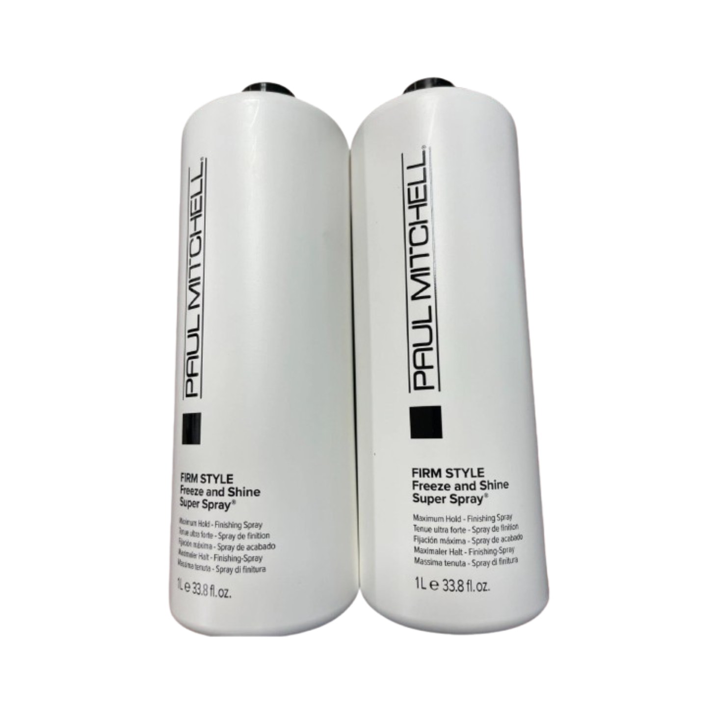 Paul Mitchell Freeze and Shine Super Spray 33.8oz (2) Two Pack